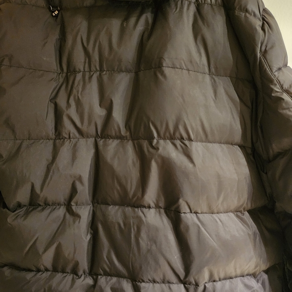 Adidas winter coat xl nwot black triple stripe - Picture 4 of 7